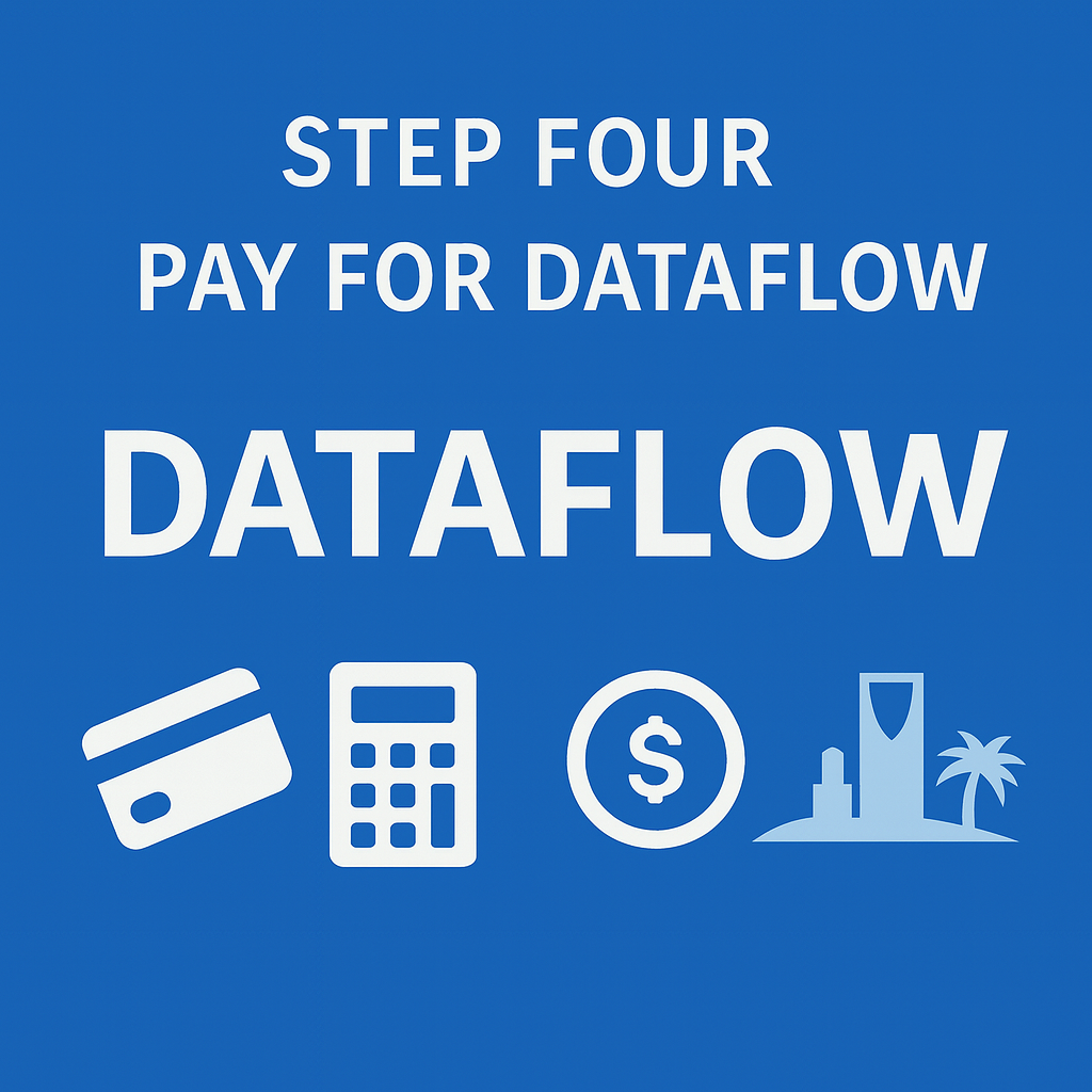 DataFlow Step Four: Pay the Fees